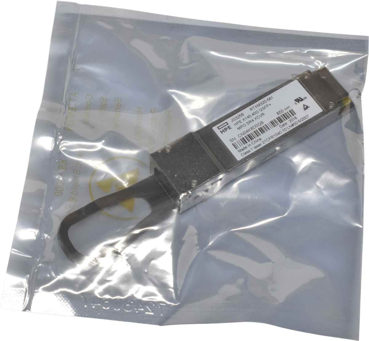 HP GBIC X140 40G QSFP+ 850nm 150m MPO SR4 XCVR Transceiver JG325B NEW