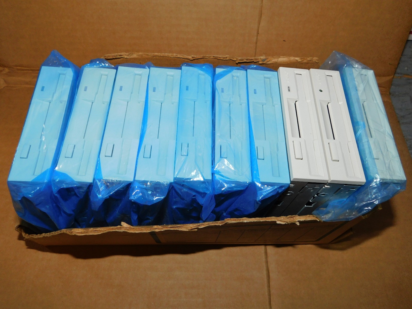 Lot of 10 NEW NOS 3.5" Internal Floppy Disk Drives NEC Sony