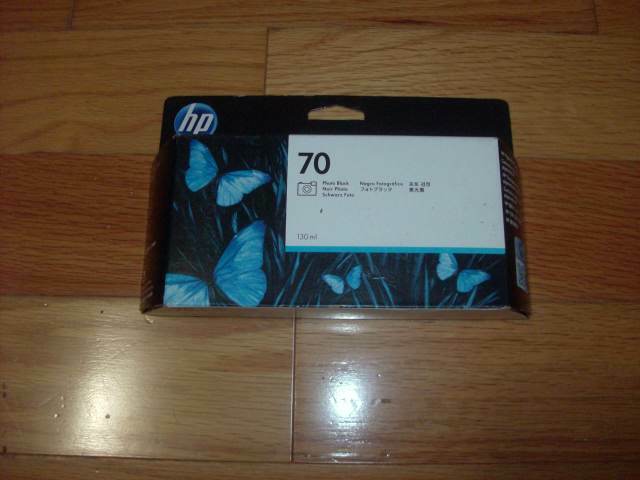 2021 GENUINE HP 70 PHOTO BLACK CARTRIDGE C9449A DESIGNJET Z2100 Z3100/3200 Z5200