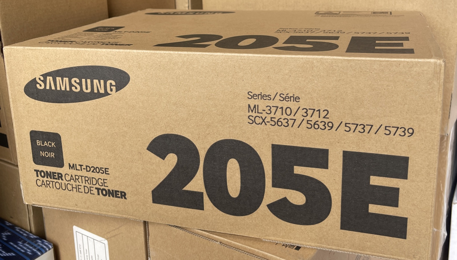 Lot Of 2 Toner SAMSUNG 205E MLT-D205E BLACK (2 Individual Box)