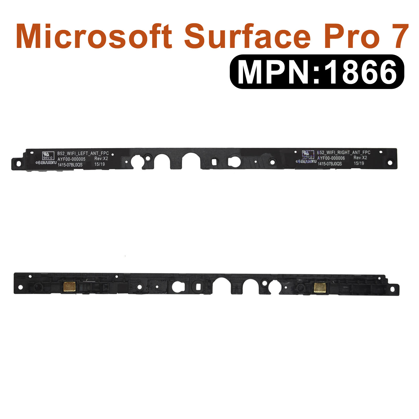 OEM Antenna Wireless WiFi Cover Flex Cable For Microsoft Surface Pro 3/4/5/6/7 +