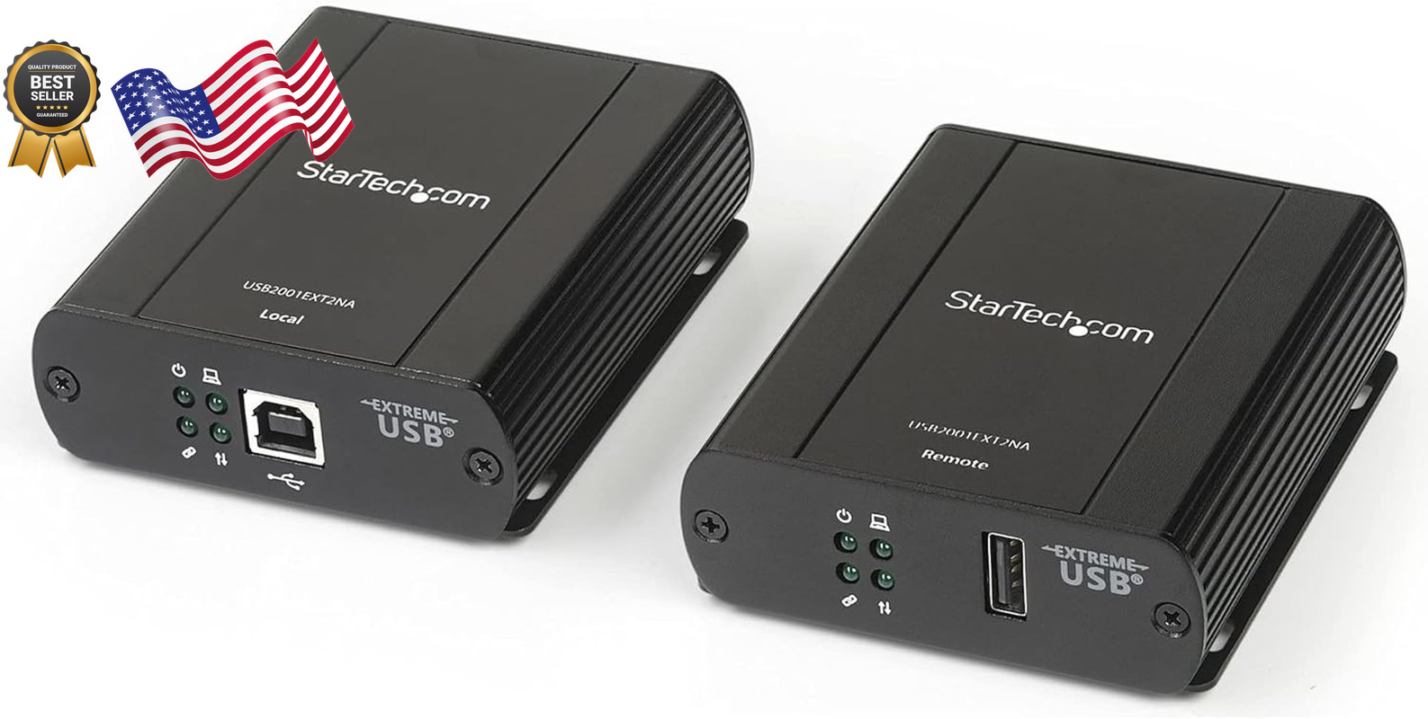 StarTech.com USB 2.0 Extender Over Cat5/Cat5e/Cat6 Ethernet Cable (RJ45) - 33