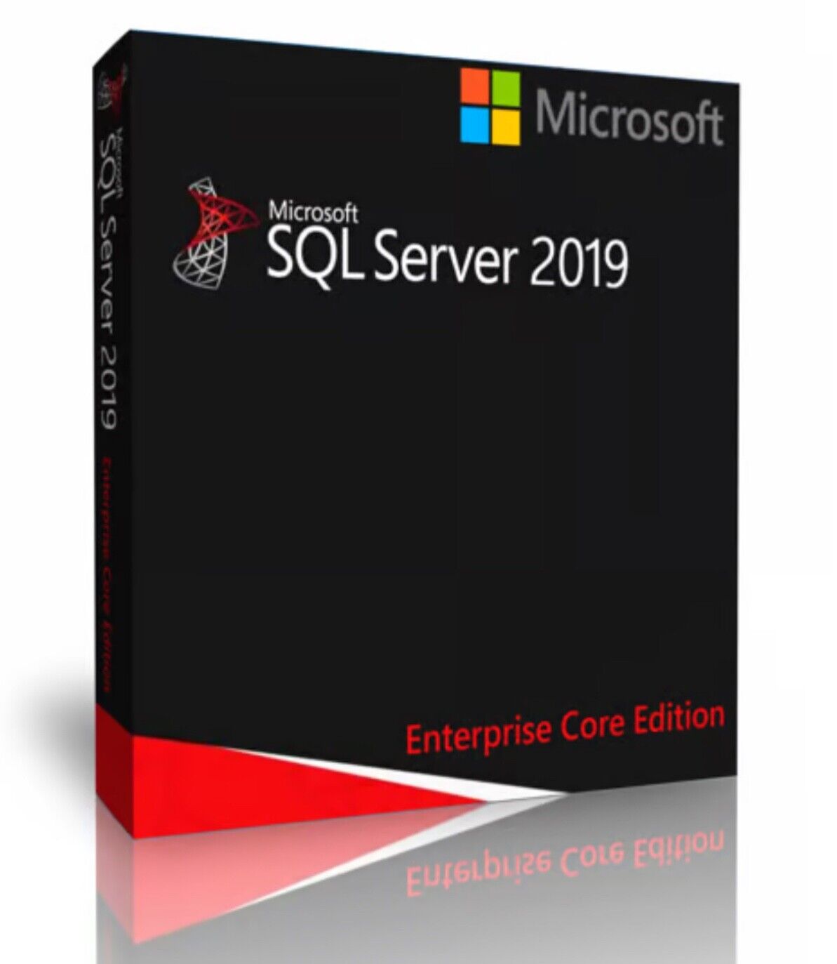 MS SQL server 2019 Enterprise 16 core Unlimited CALs DVD  Brand New full license