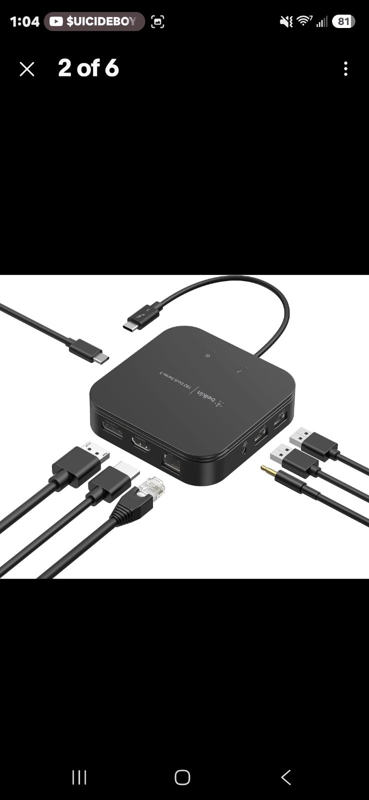 Belkin Thunderbolt 3 dock core (Mac and Windows)