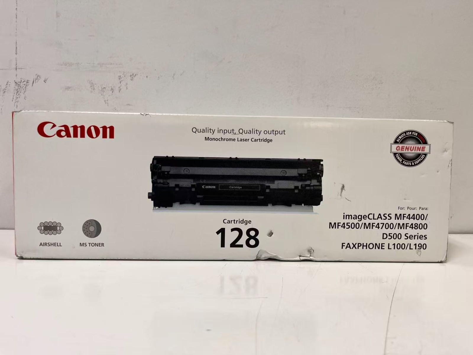 Original Canon 128 (3500B001) Black Toner Cartridge OEM