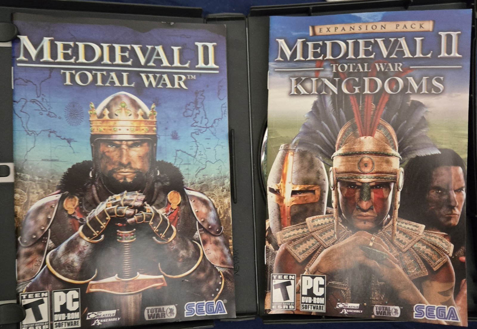 PC/Computer Game: Medieval II 2 Total War Gold + Kingdoms w/Serial#