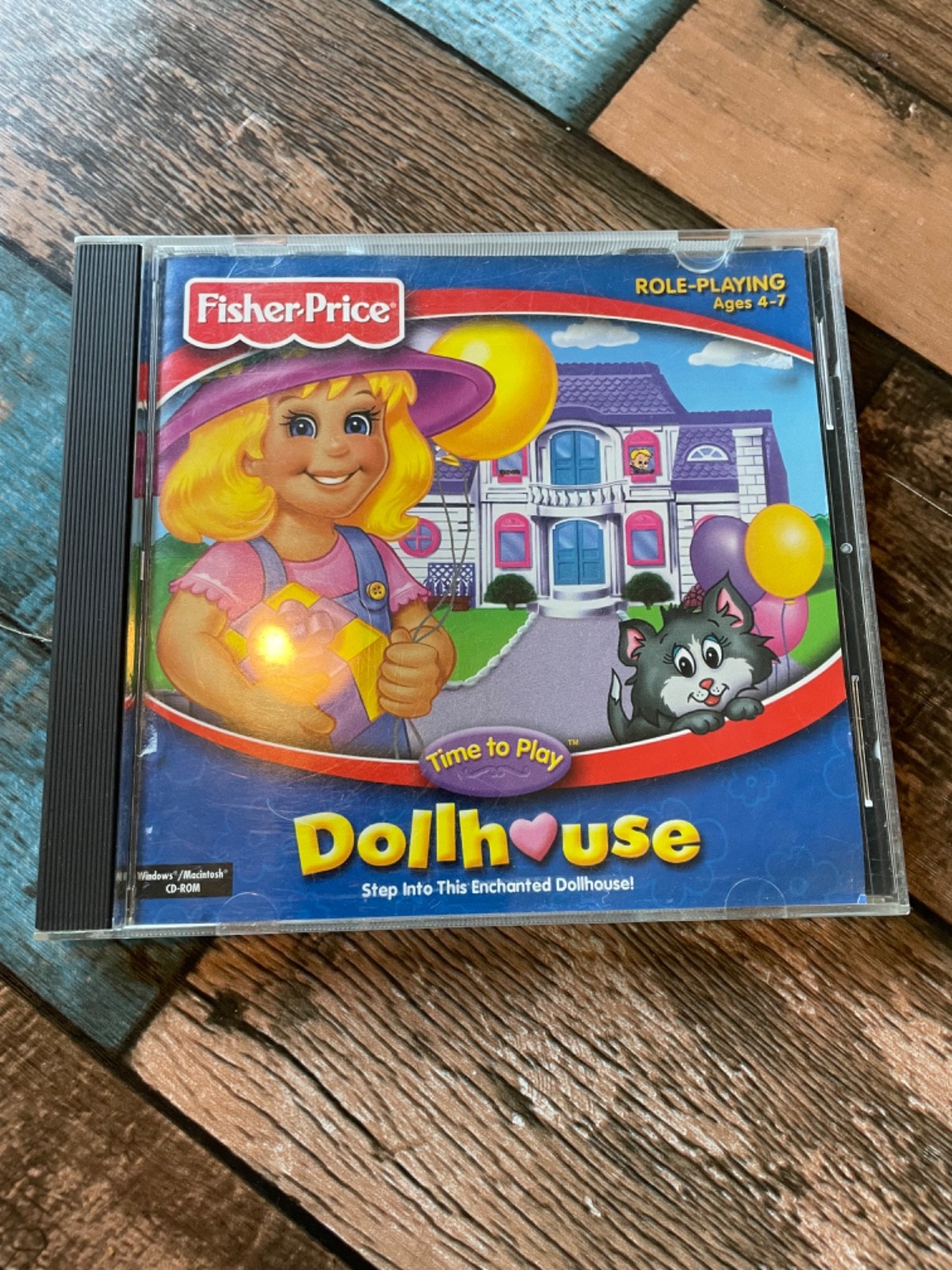 fisher price Time to play doll house - windows / macintosh cd-rom game