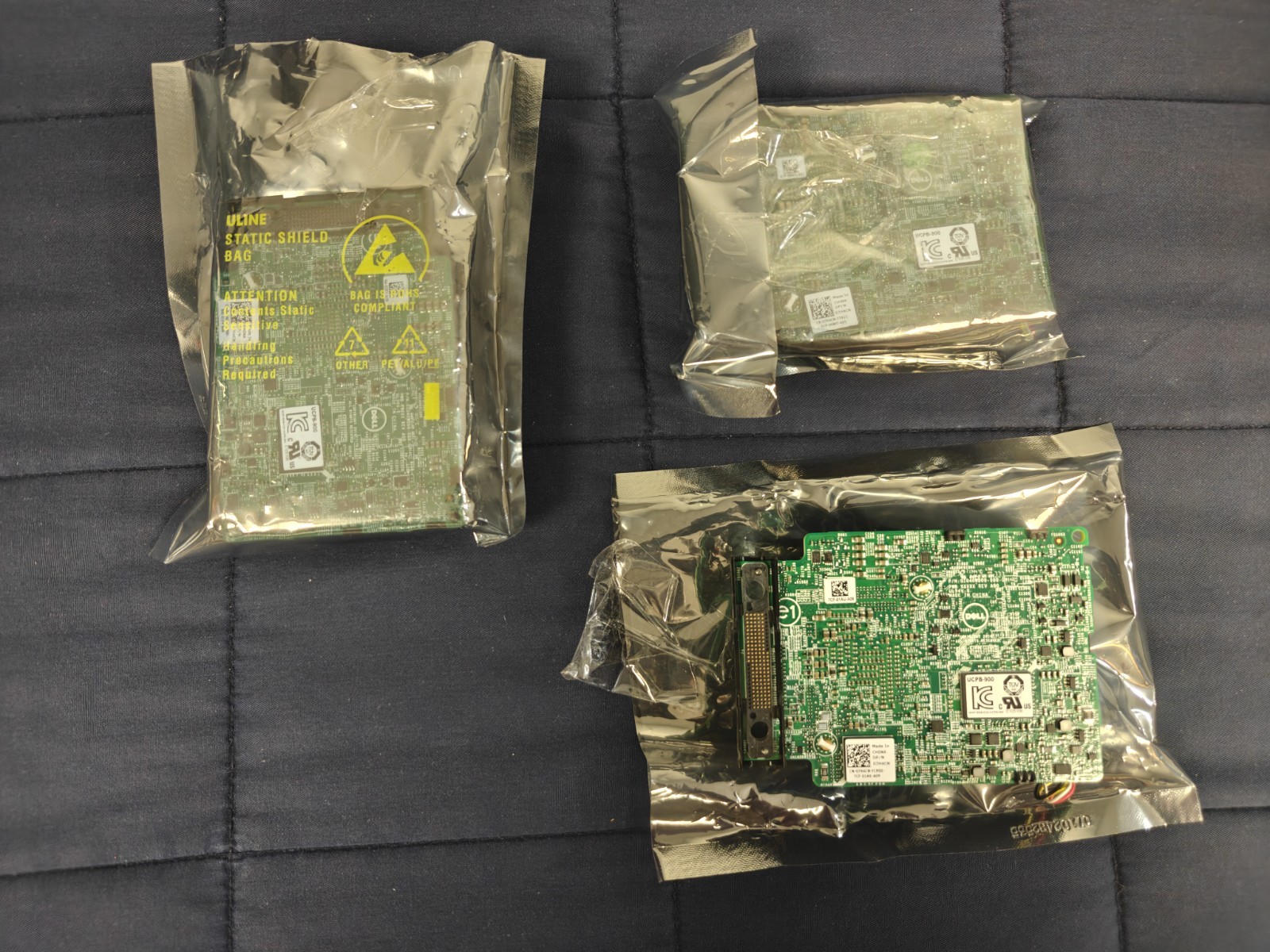 Lot of 3 Dell PERC H730P Mini Mono 2GB RAID Controllers 07H4CN 7H4CN 12Gb SAS