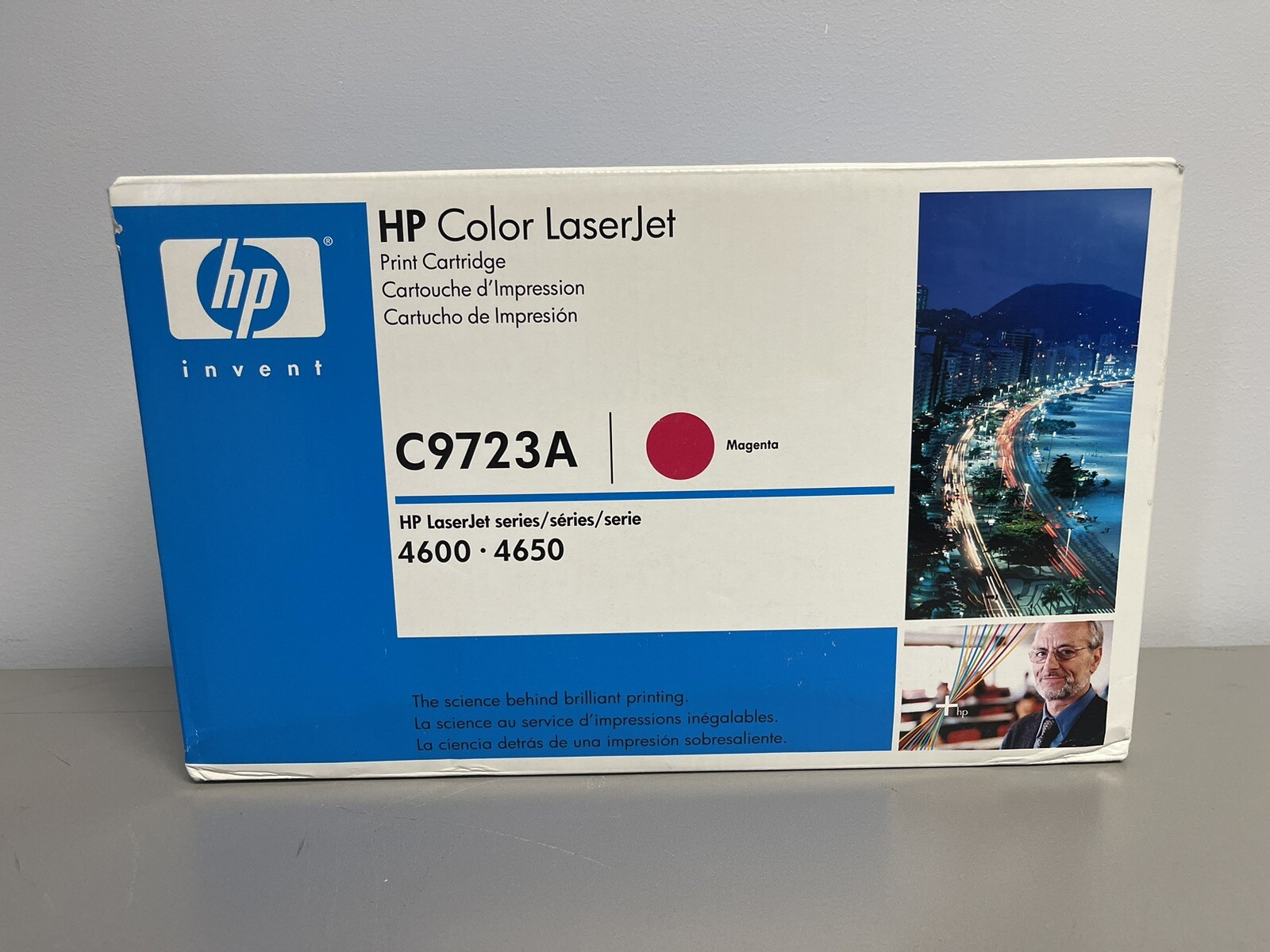 HP C9723A Magenta Toner Cartridge NEW IN SEALED BOX