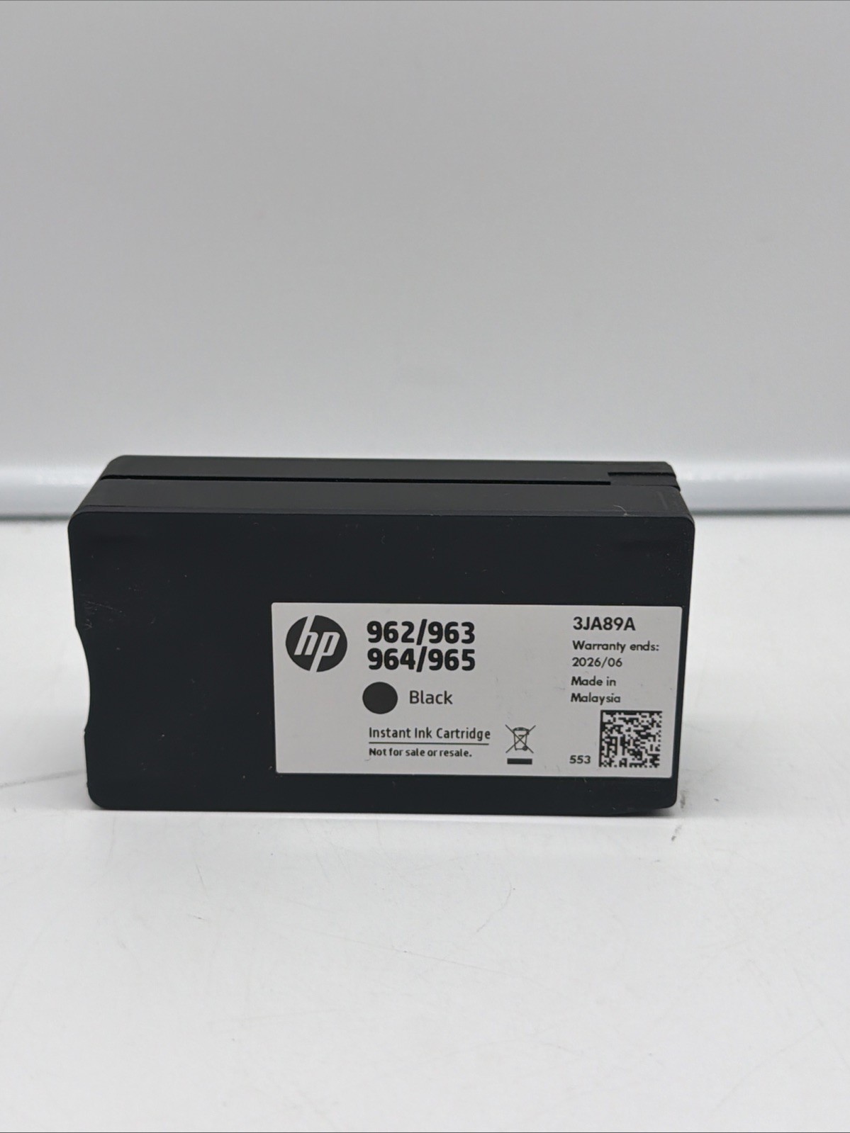 Genuine HP 962/963/964/965 Black Ink Cartridge, 3JA89A 06/2026