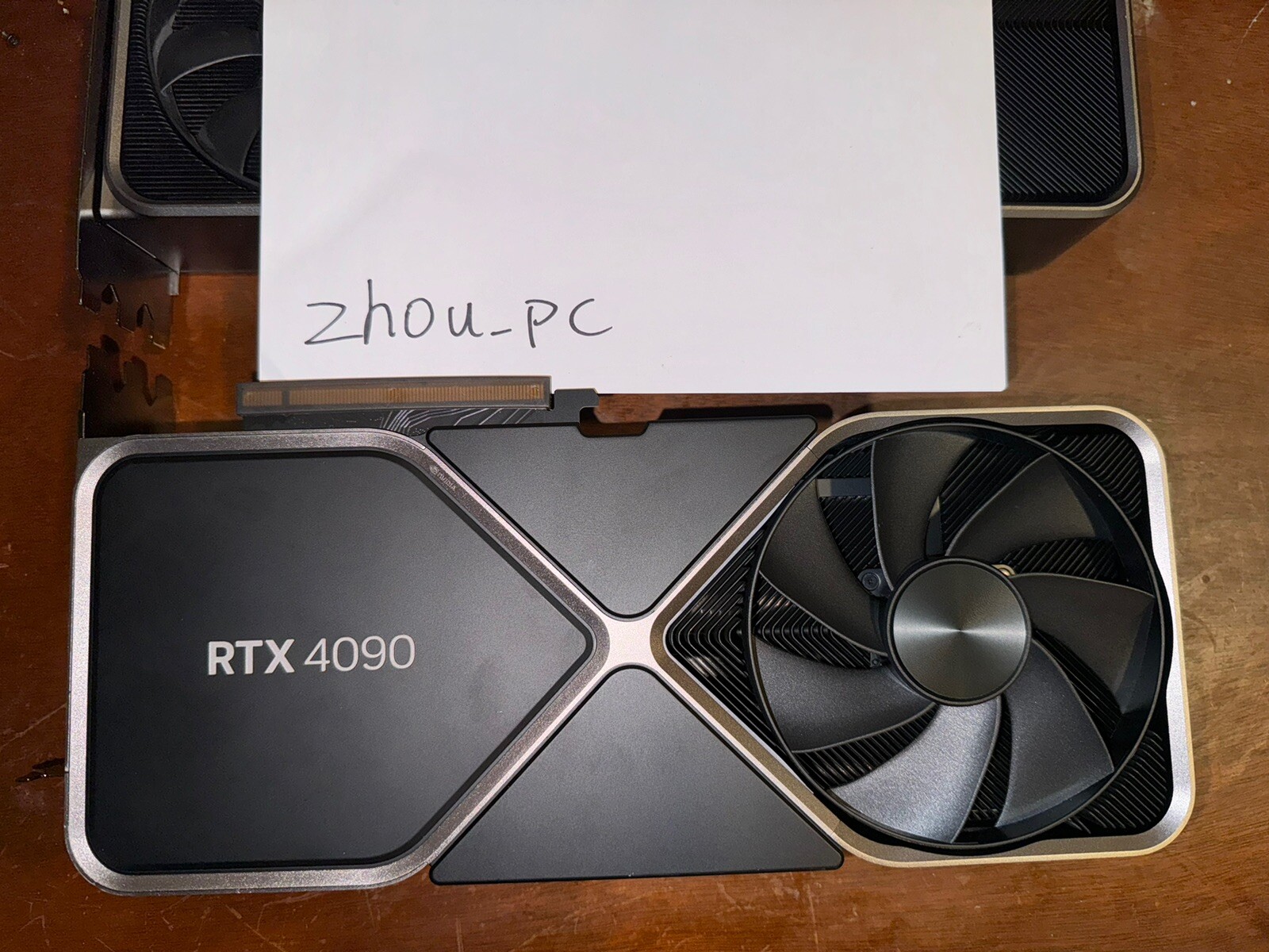 (For Parts) NVIDIA GeForce RTX 4090 Founders Edition Graphic Card No Core & VRAM