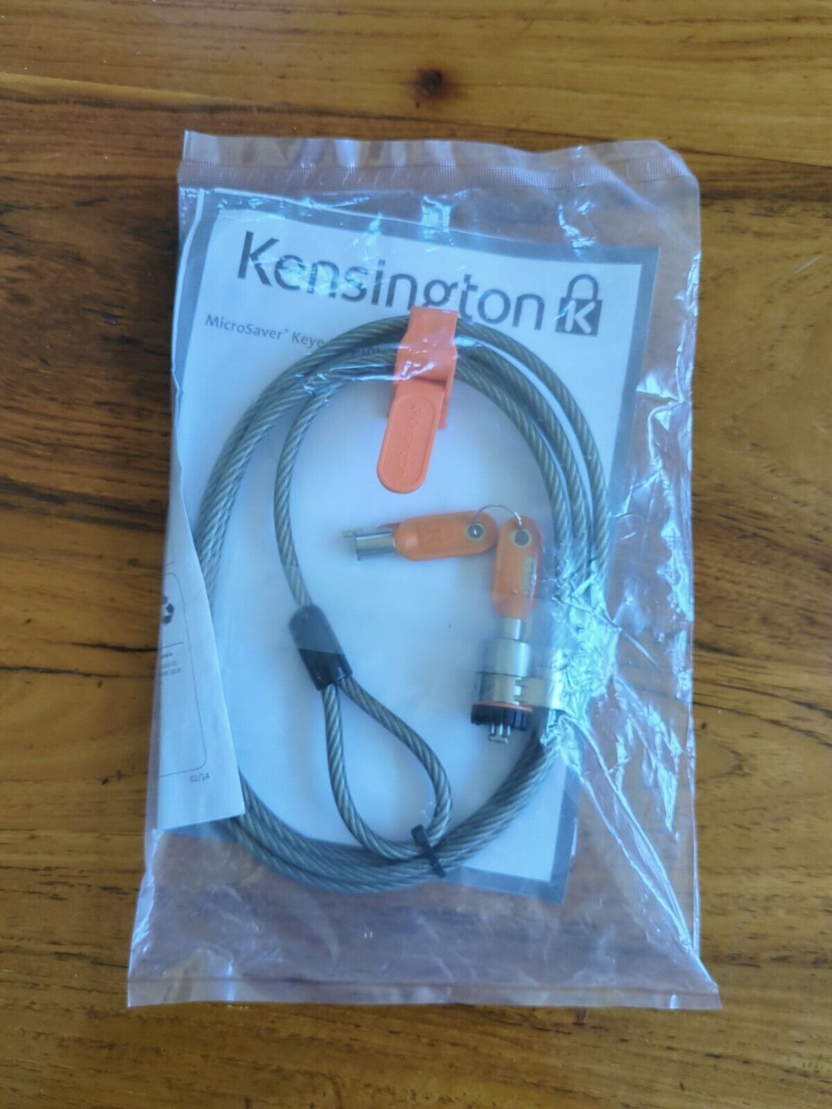Kensington Microsaver Keyed Laptop Lock New sealed 085896640684