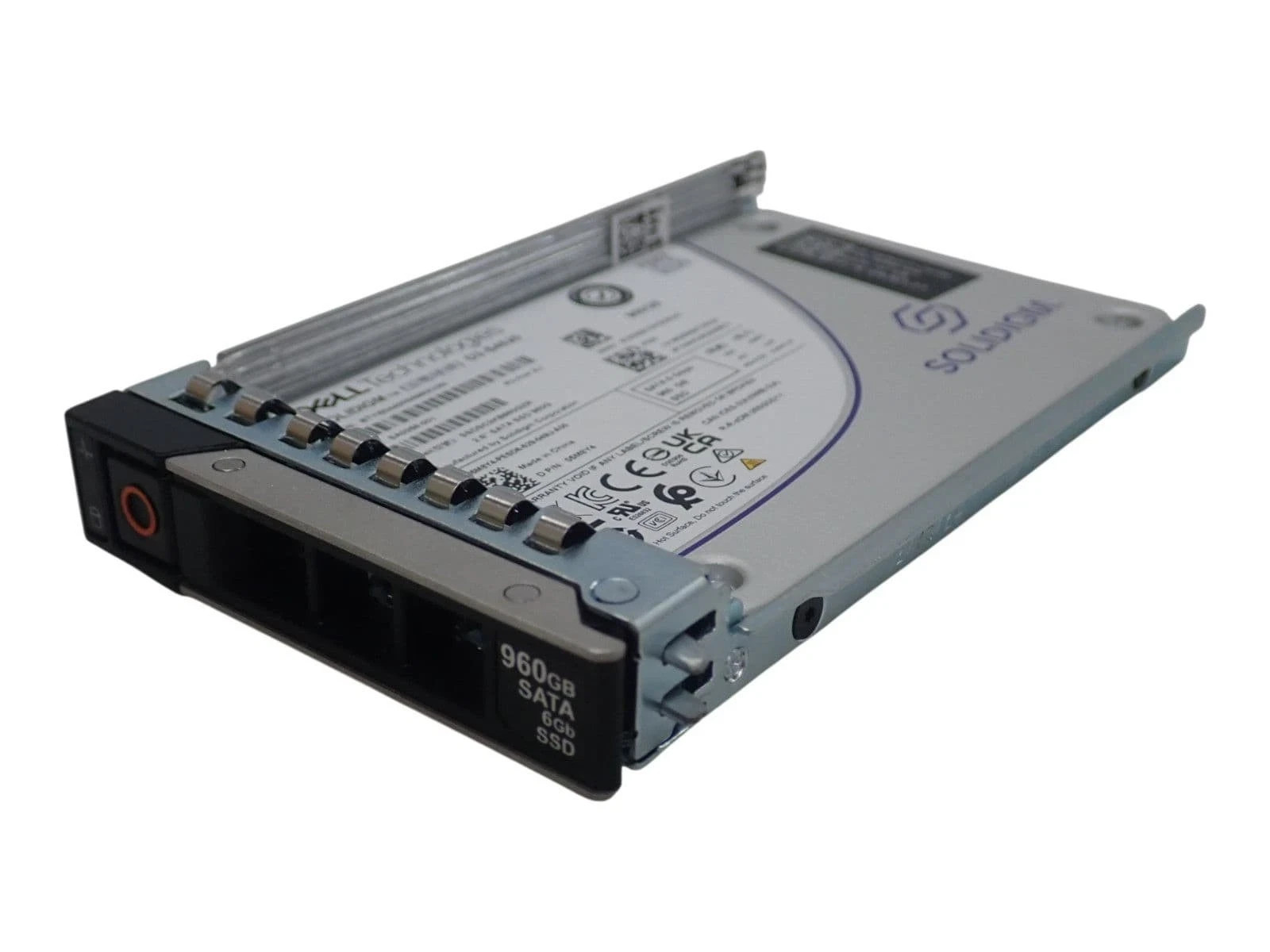 New Dell 960GB 6G SATA RI TLC 2.5" SSD 5M8Y4 SSDSC2KB960GZR +14-17th Gen Caddy