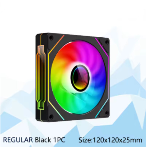 UPSIREN UF-1 PRISM 4 PRO 120mm ARGB PWM Quiet PC Cooling Fan | RGB Case Fan