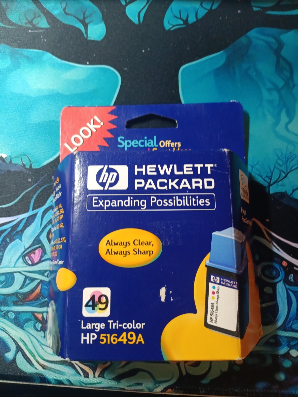 Genuine HP49 51649A Large Tri-Color Ink Cartridge Brand New 