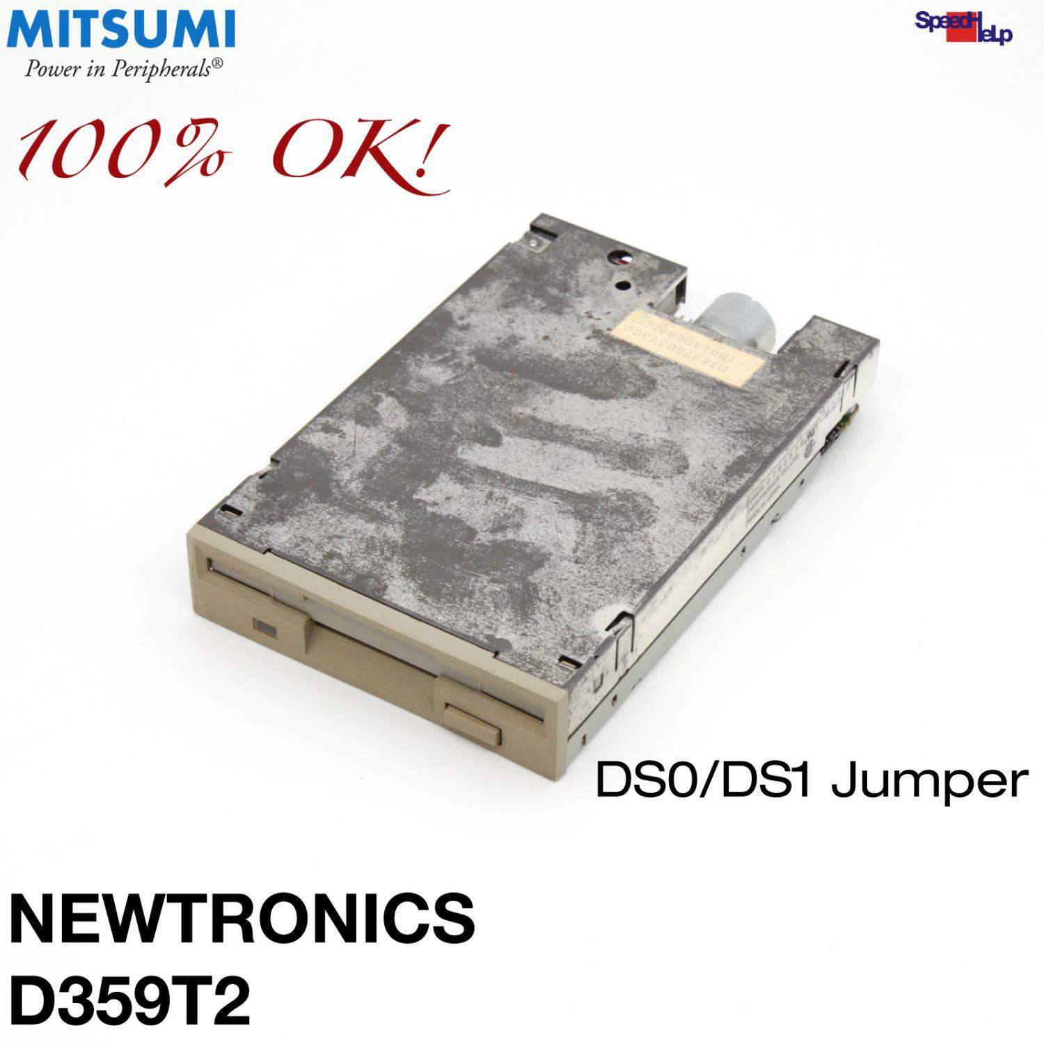 Mitsumi Newtronics DT359T2 3.5" 1.44MB FDD Floppy Drive Disk Jumper DS0