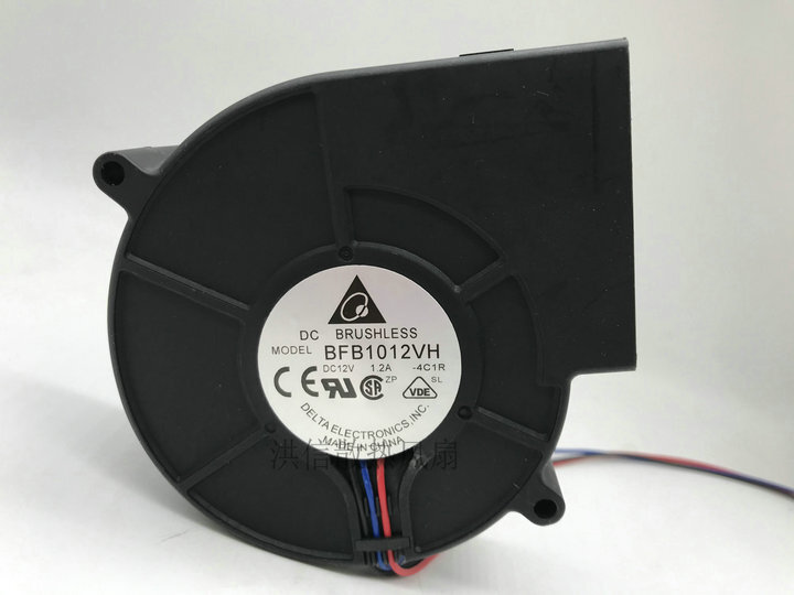 DELTA 9733 BFB1012VH DC12V1.2A centrifugal turbo blower fan