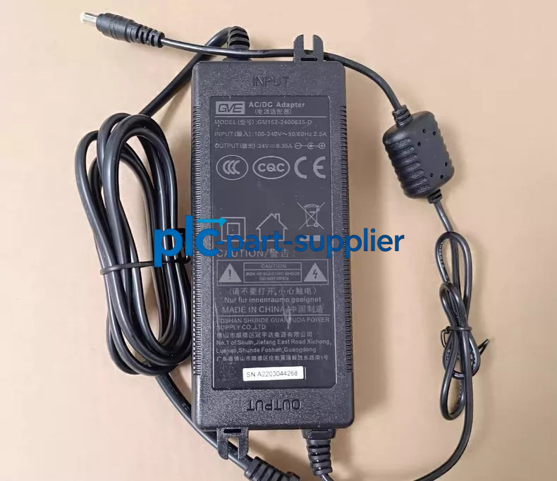 Genuine GVE GM152-2400635-D AC/DC Adapter 24V 6.35A Power Supply