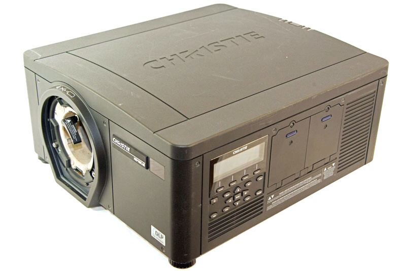 CHRISTIE HD10K-M 3-CHIP DLP FULL HD 1080P PROJECTOR 10000 LUMENS ONLY 1135 HOURS