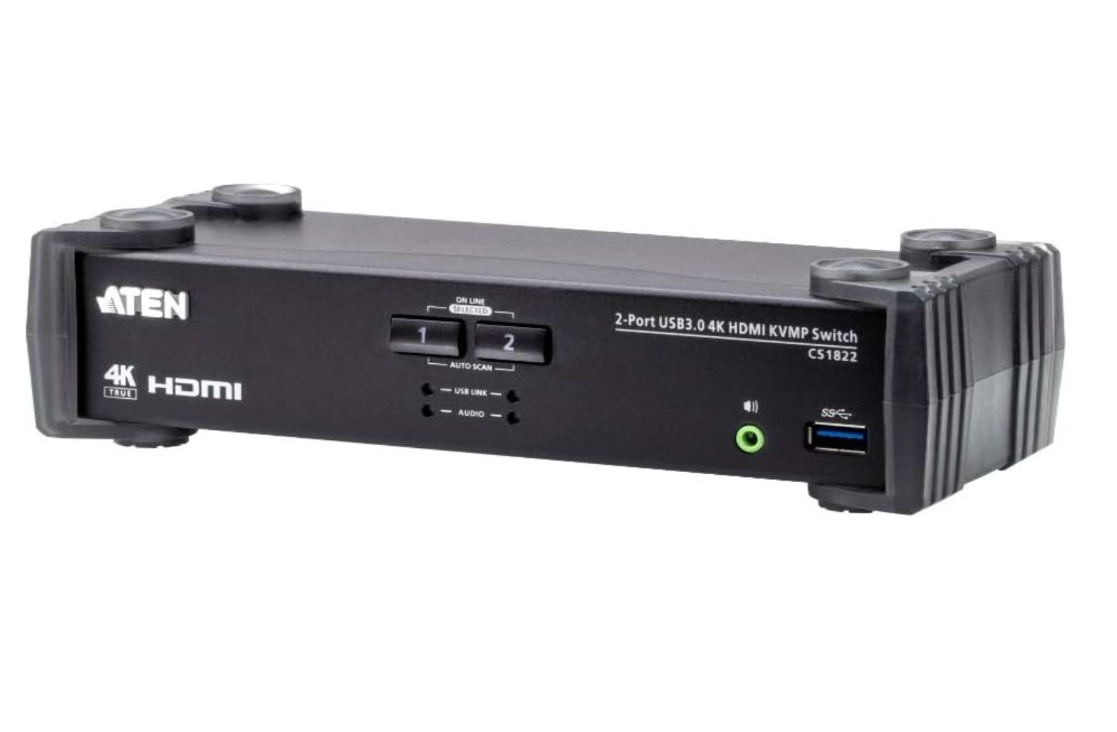 Aten 2 Port USB 3.0 4K HDMI KVMP Switch, Video DynaSync,support HDMI 2.0 4K@60Hz