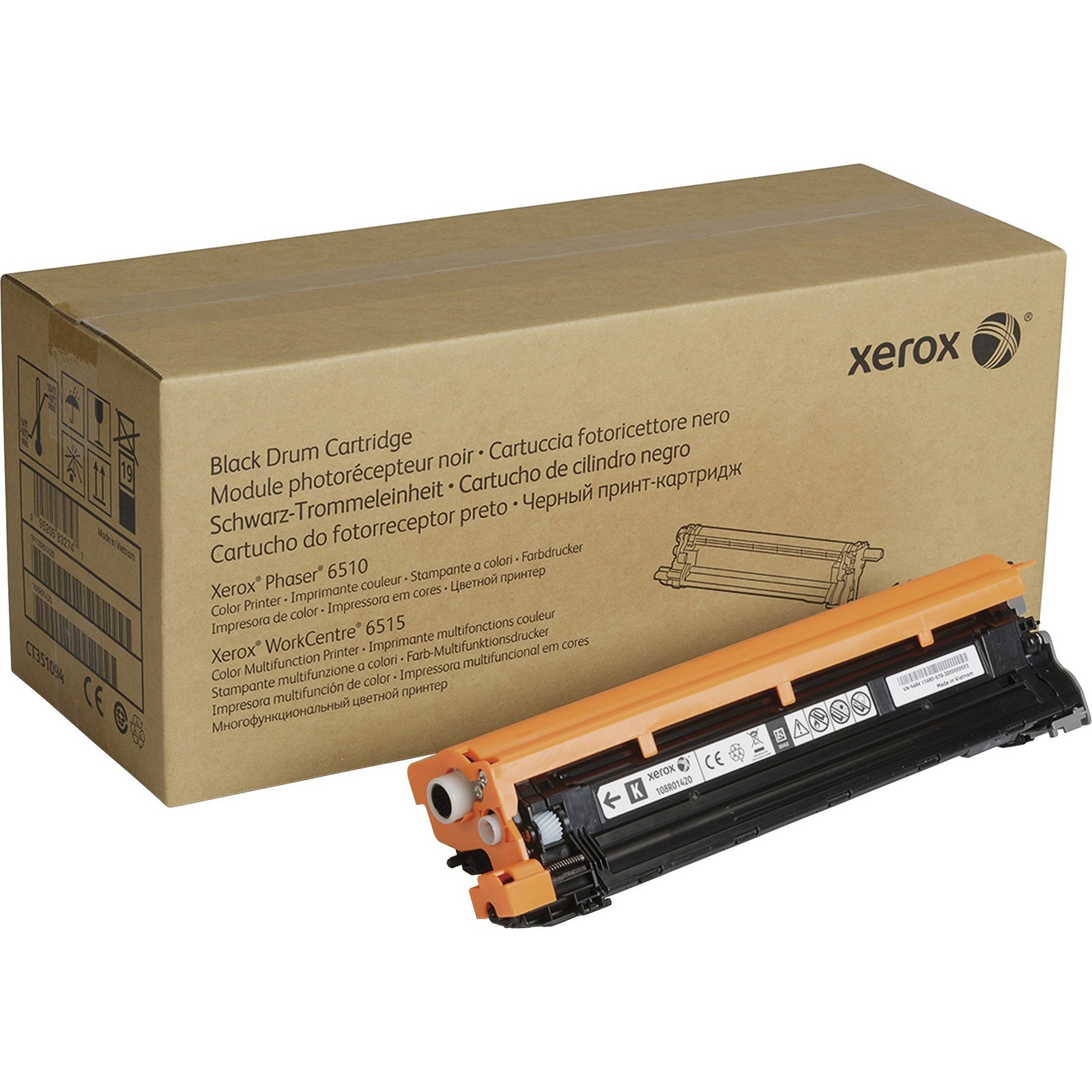 Xerox 108R01420 Phaser 6510 Workcentre 6515 Black Drum Cartridge [48 000 Yield]