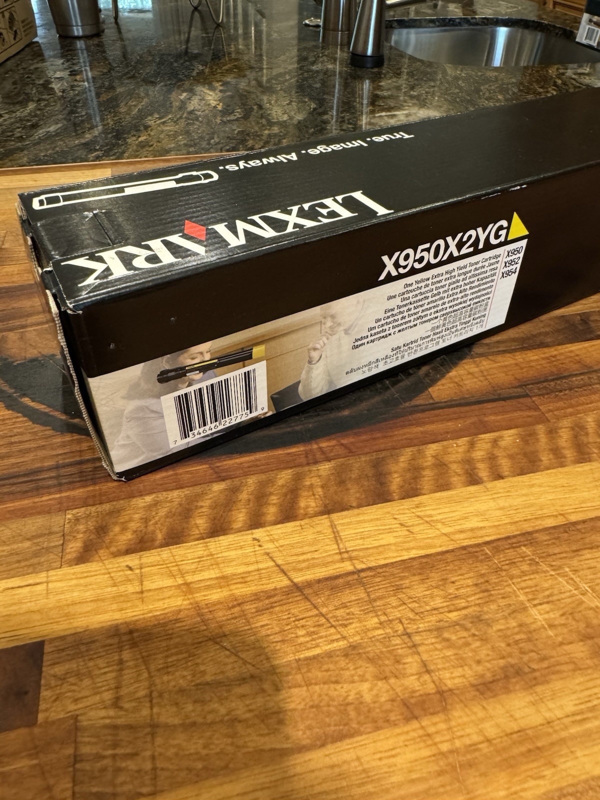Lexmark C950X2YG Yellow High Yield Toner Cartridge - New, Sealed, Genuine OEM