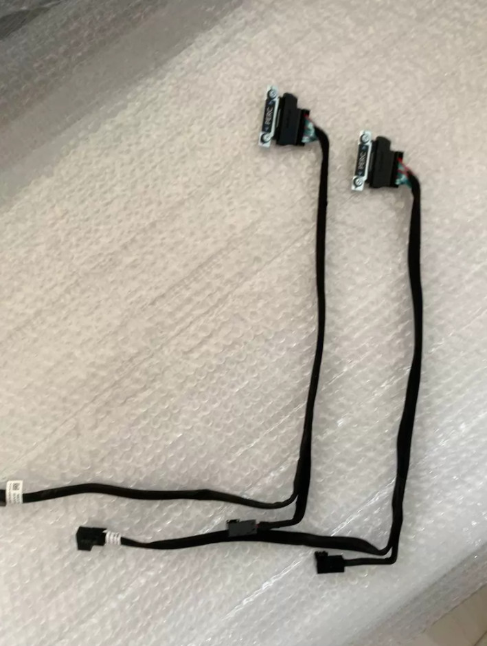 used Dell R640 R740 8B Babkplane to H740 H730 2 RAIDs Cable 40/60cm CVPR7 0CVPR7