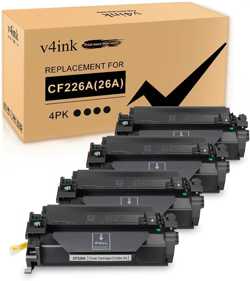 4PK CF226A Toner Cartridges fits for HP 26A LaserJet Pro M402 MFP M426 M426fdw