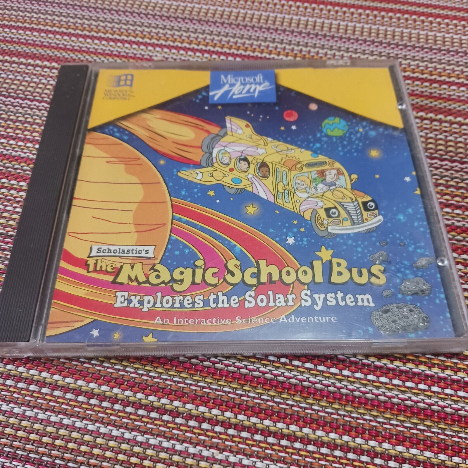 Vintage Microsoft Computer Game 1994 The Magic School Bus Windows Compatible