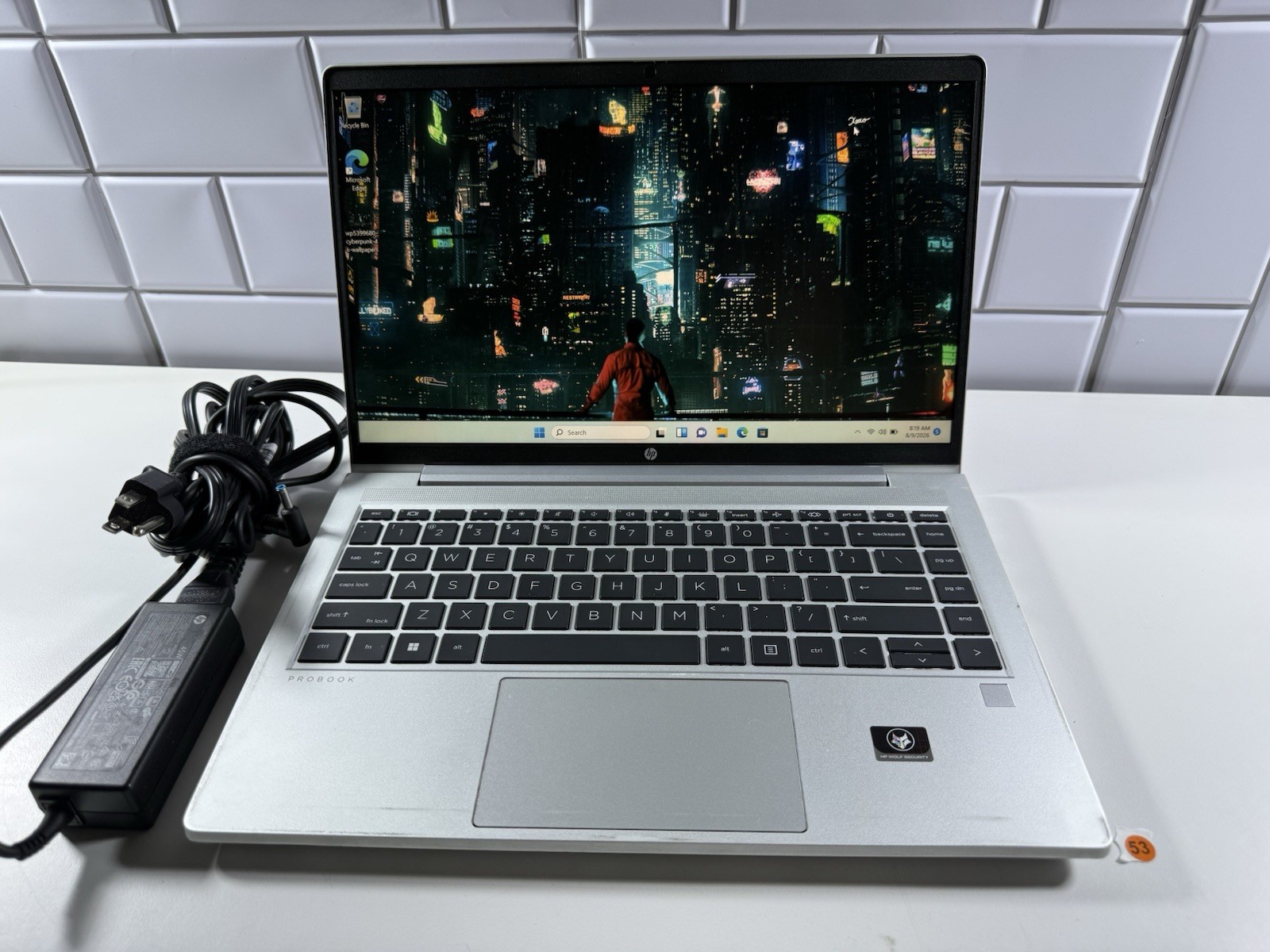 HP ProBook 445 G9 14" Laptop Ryzen 5 5625U 2.3GHz 8GB 256GB NVMe SSD - Win 11