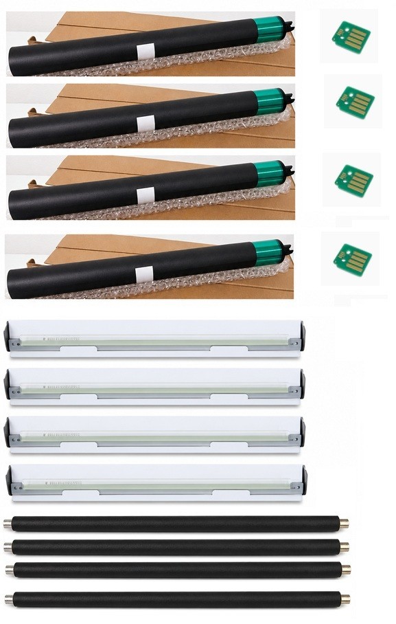 4 x GENERIC DRUM REPAIR KIT FOR XEROX VERSANT 80 180 2100 3100 - 013R00676/74