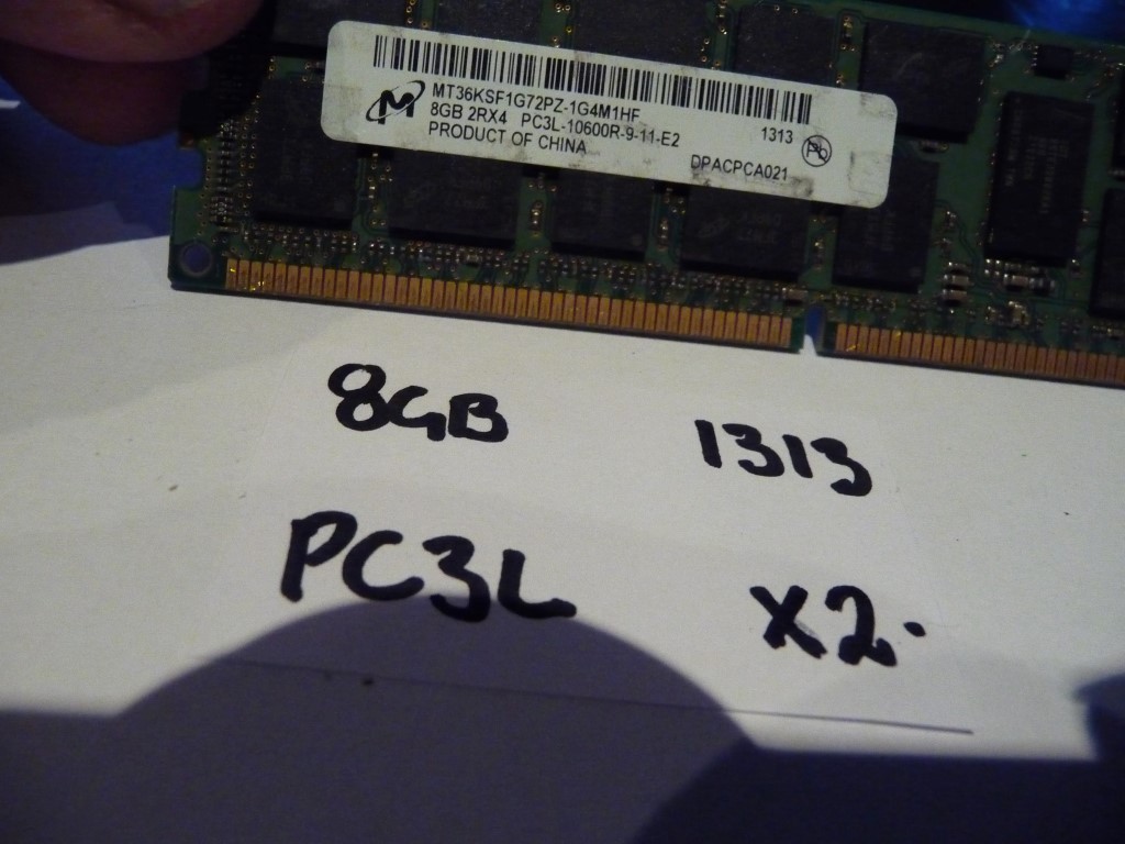 AU SELLER Micron 8GB PC3L-10600R-9-11-E2 MT36KSF1G72PZ-1G4M1HF Server RAM 1313
