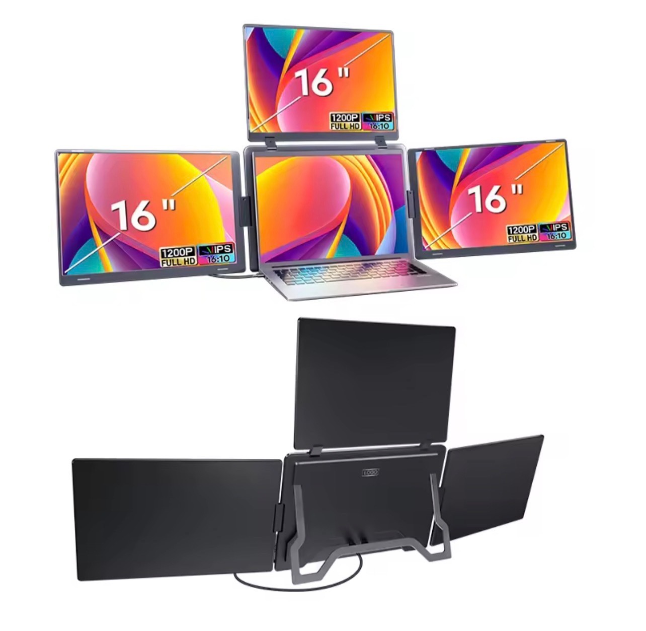 2026 New Arrival Updated Model S788 Pro Made in China Extra 3 Monitors Quad Scre