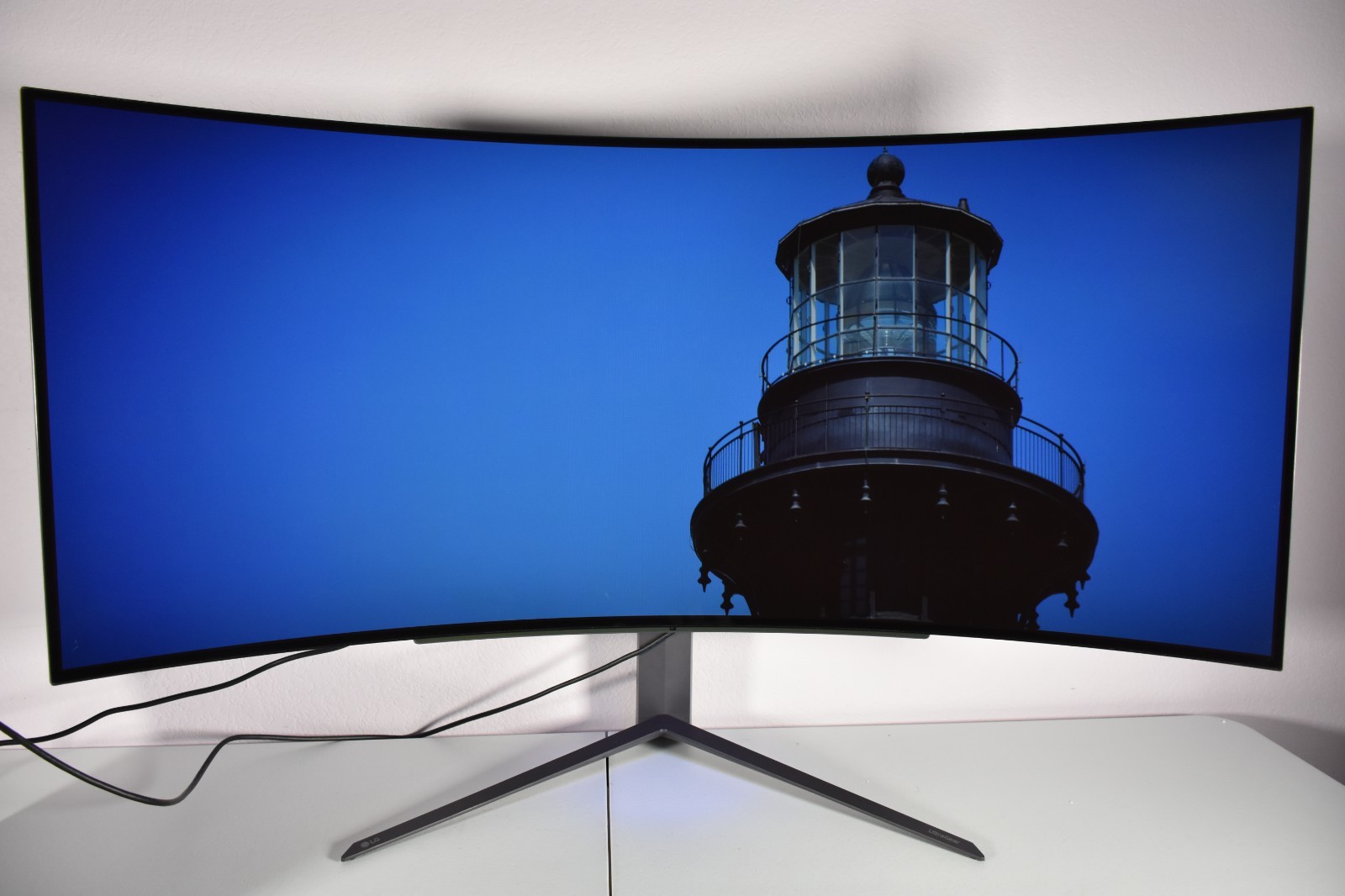 LG UltraGear 45GR95QE-B Curved OLED Gaming Monitor 45in 240Hz 3440x1440px