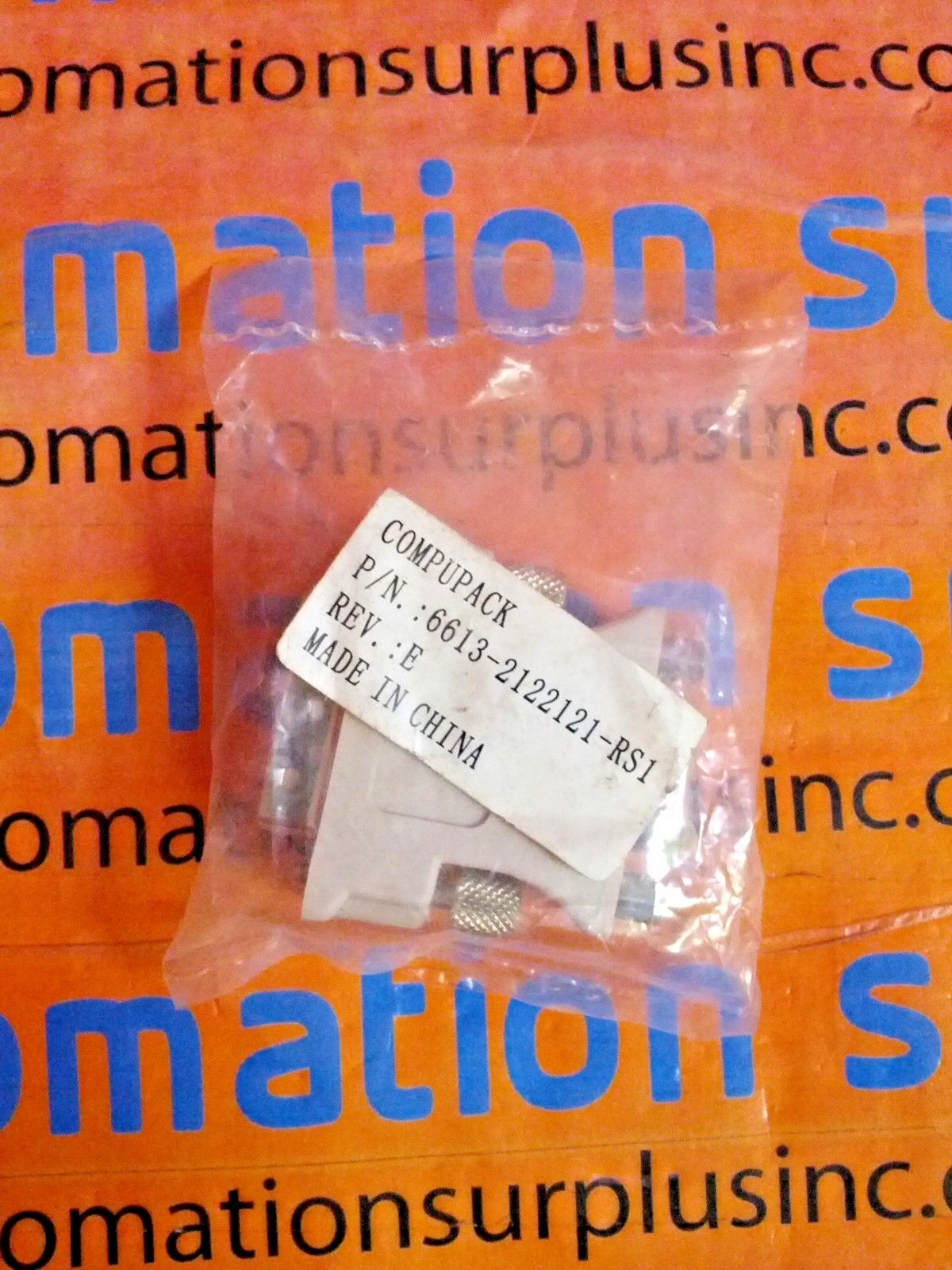 COMPUPACK P/N 6613-2122121-RS1 REV. E, DVI TO VGA CONVERTER / ADAPTER NEW WOW
