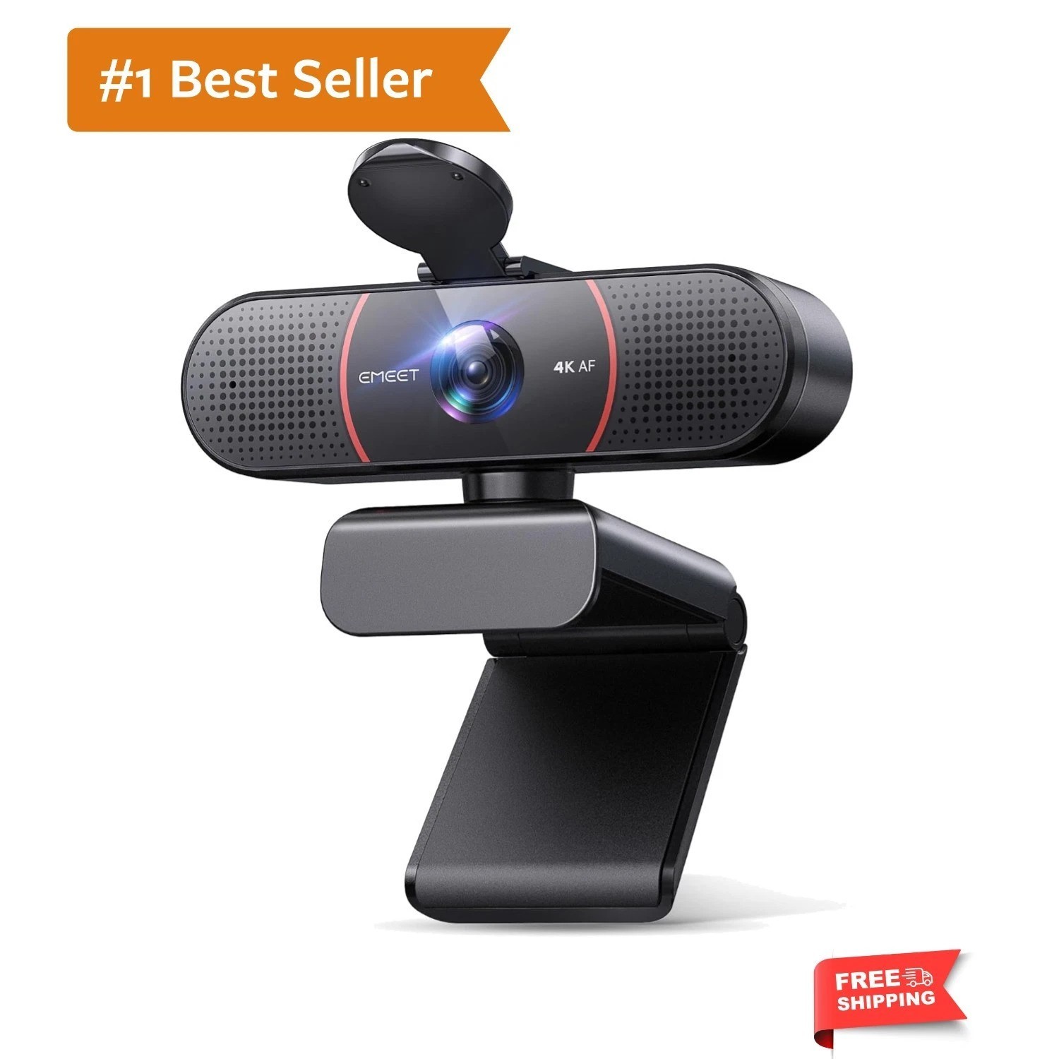 C960 4K Webcam for PC, PDAF Auto Focus, Dual Omni Mics, 73° FOV