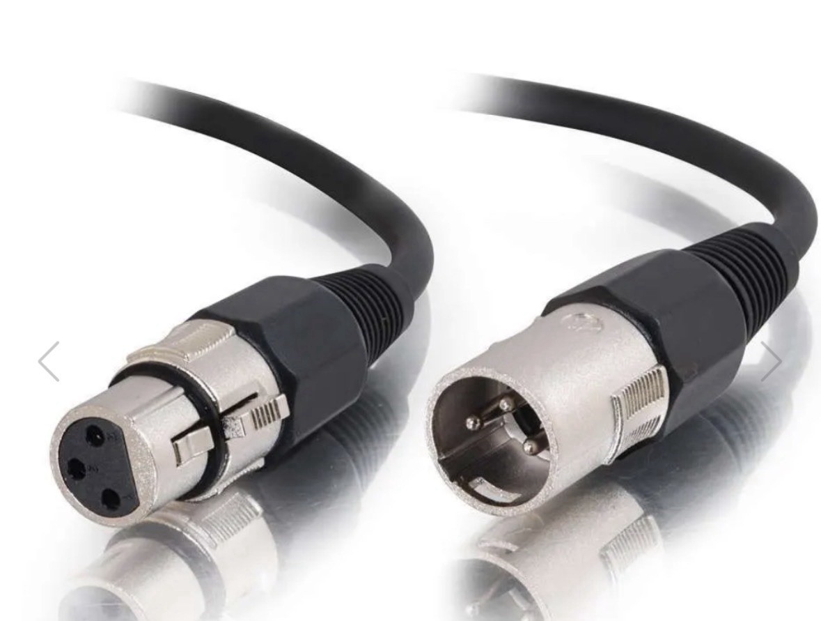 C2G 40062 Pro-Audio XLR Male to XLR Female 50ft Cable New
