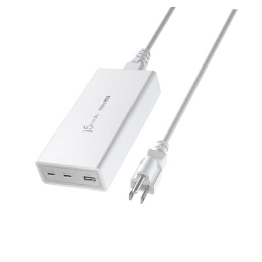 185W GaN USB-C/A 3-Port Laptop Super Charger w/Power Delivery 3.1