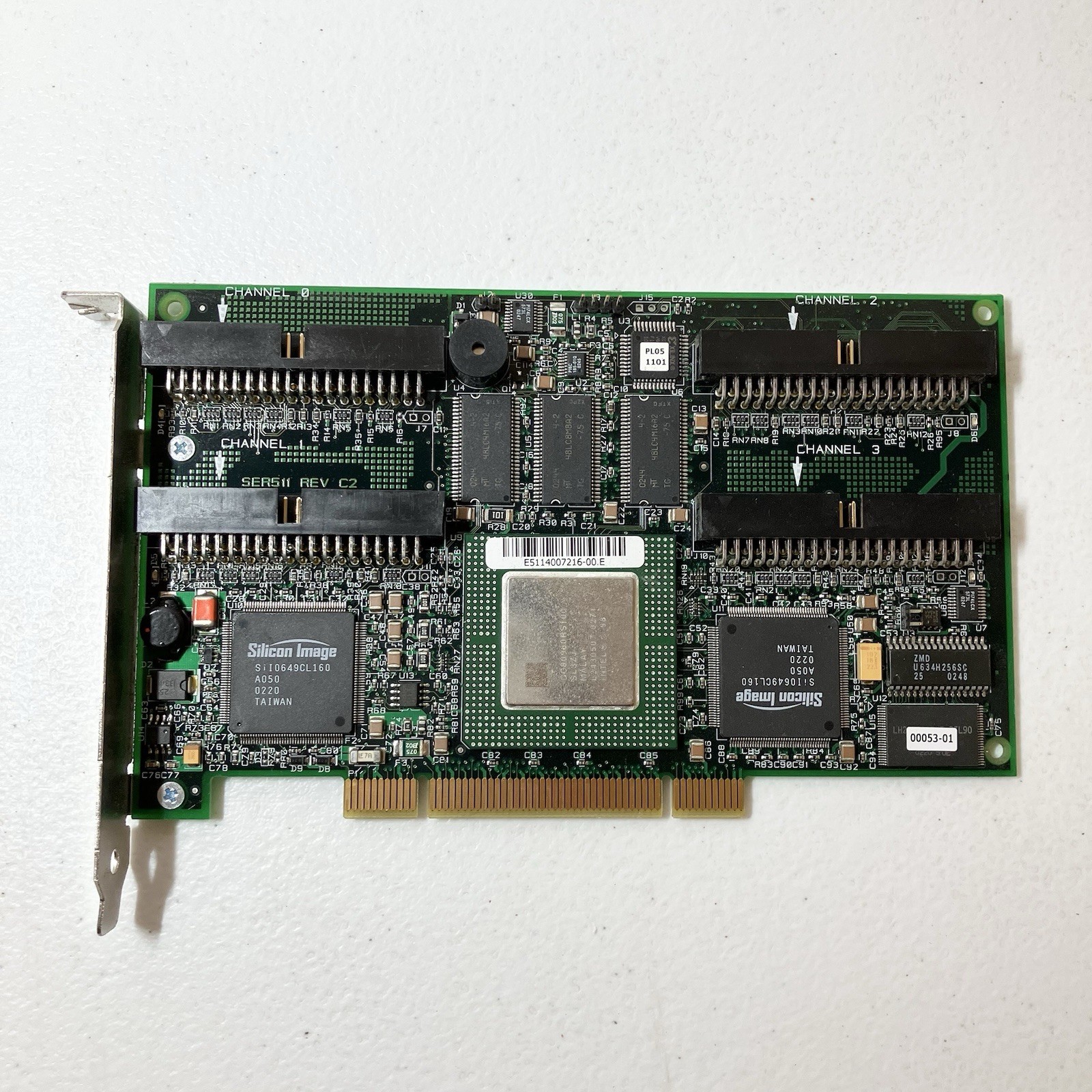 LSI Logic Series 511 REV C2 MegaRAID 4-Port IDE Controller Board