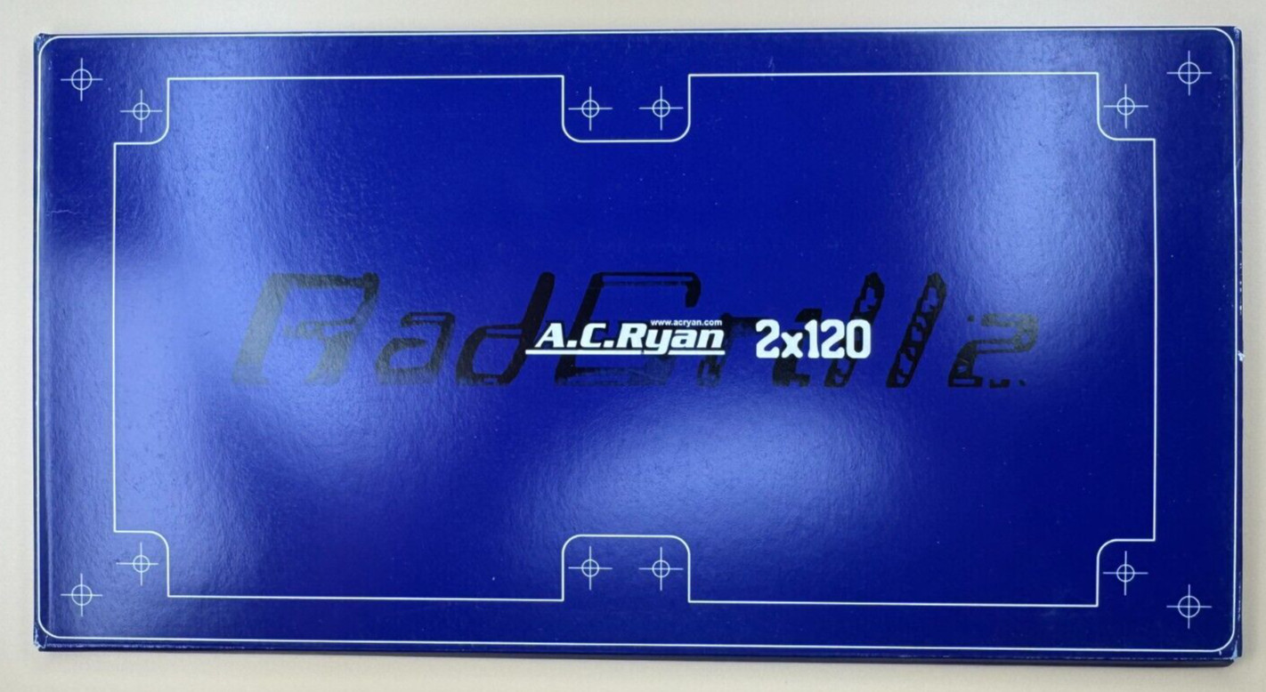 A. C. Ryan 2x120 RadGrillz fan water cooling radiator grill stainless steel New