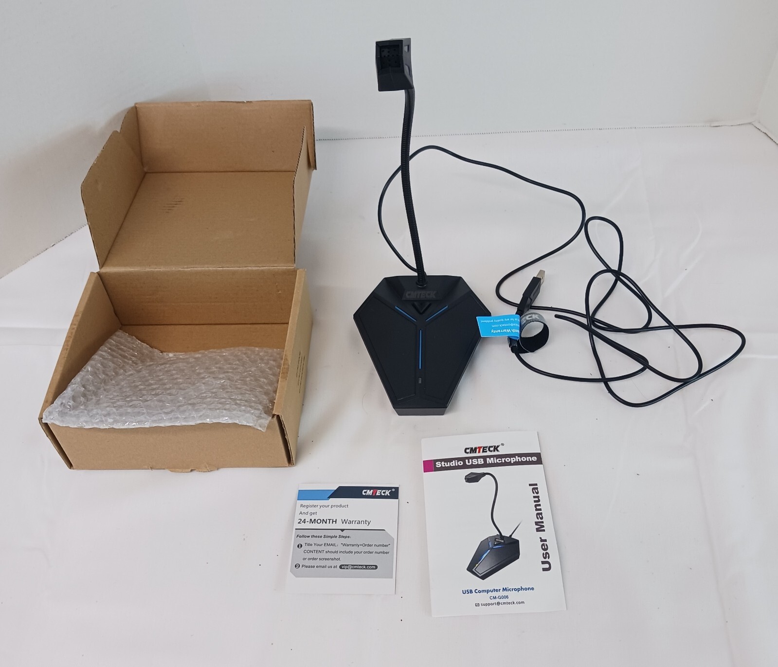 Cmteck Studio USB Microphone CM-G006 See Description for System Requirements GUC