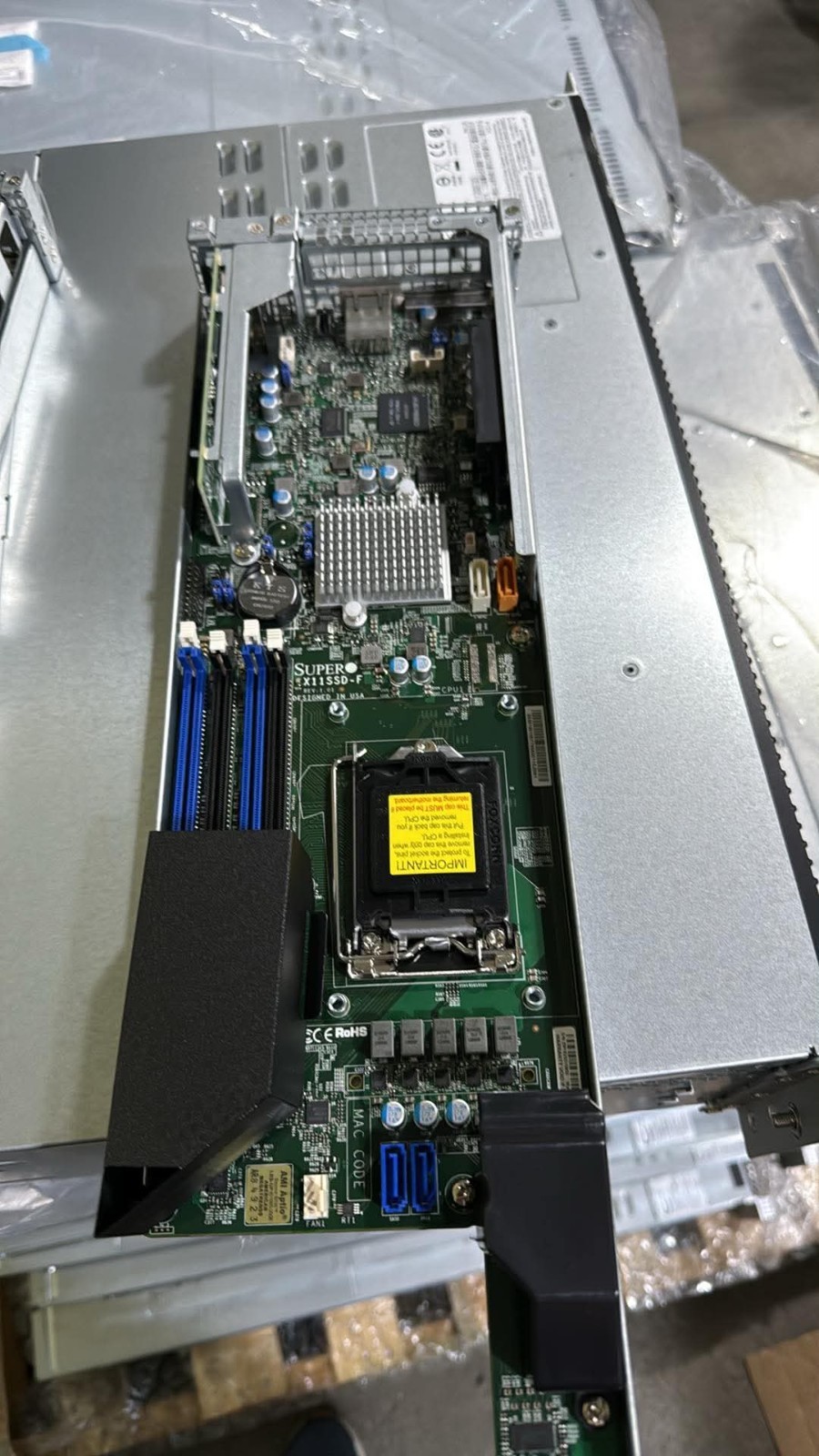 SuperMicro X11SSD-F Blade Motherboard f 5039ms-h8trf 3U MicroCloud SuperServer