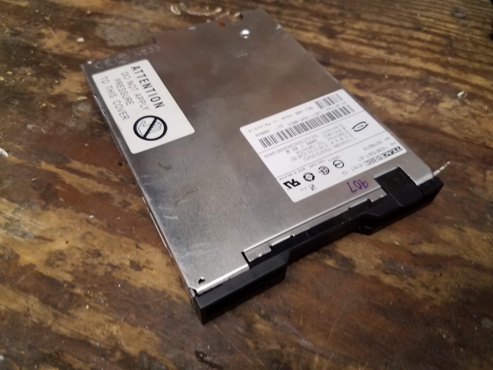 Teac FD-05HG 19307587-87 Floppy Disk Drive Desktop PC 0T7421 8787-U