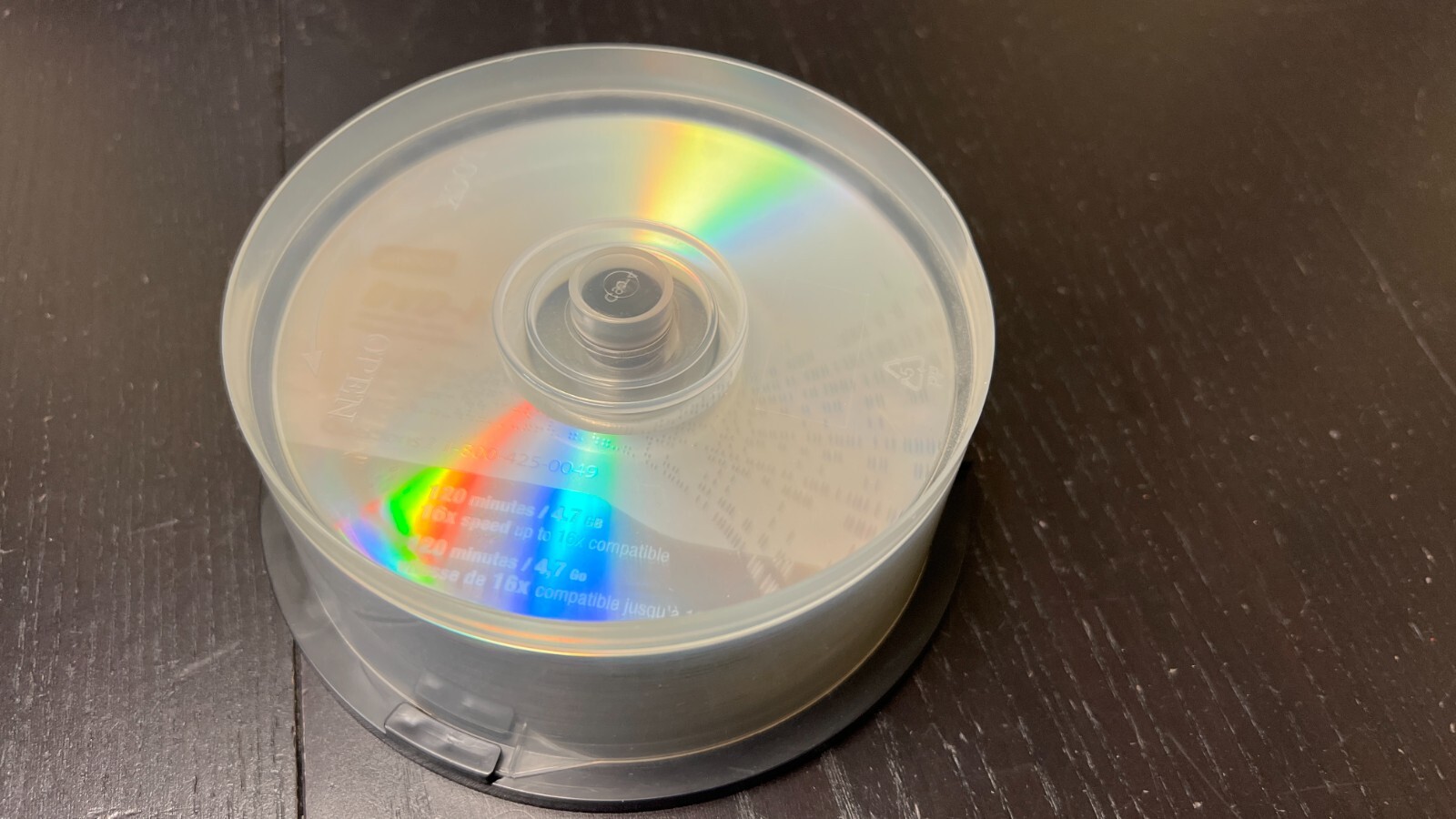 New, Unused package - Stack of 25 Staples DVD-R blank discs, 4.7 GB, 16X speed