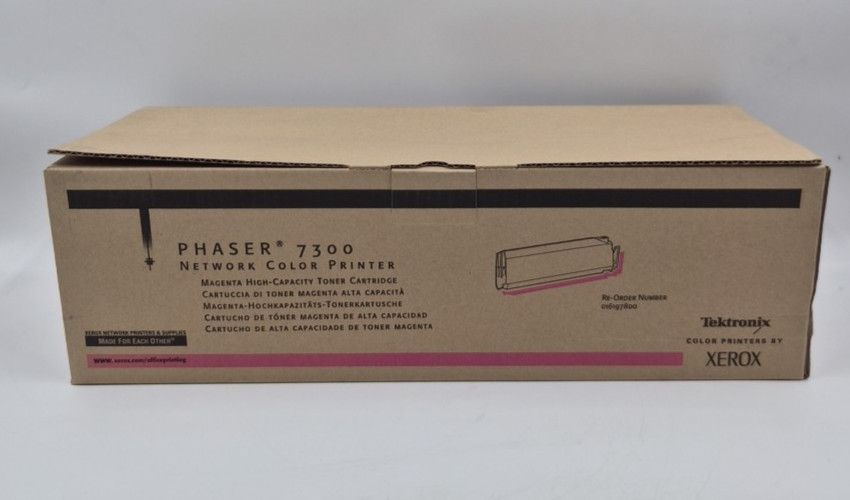 Genuine Phaser 7300 Network Magenta High Capacity Toner Cartridge 016197800 NOS
