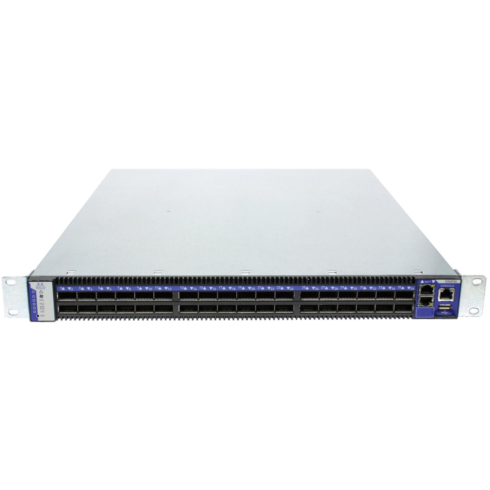 Mellanox MSX6036F-1SFR 36P 56Gb/s FDR QSFP+ P2C InfiniBand Switch