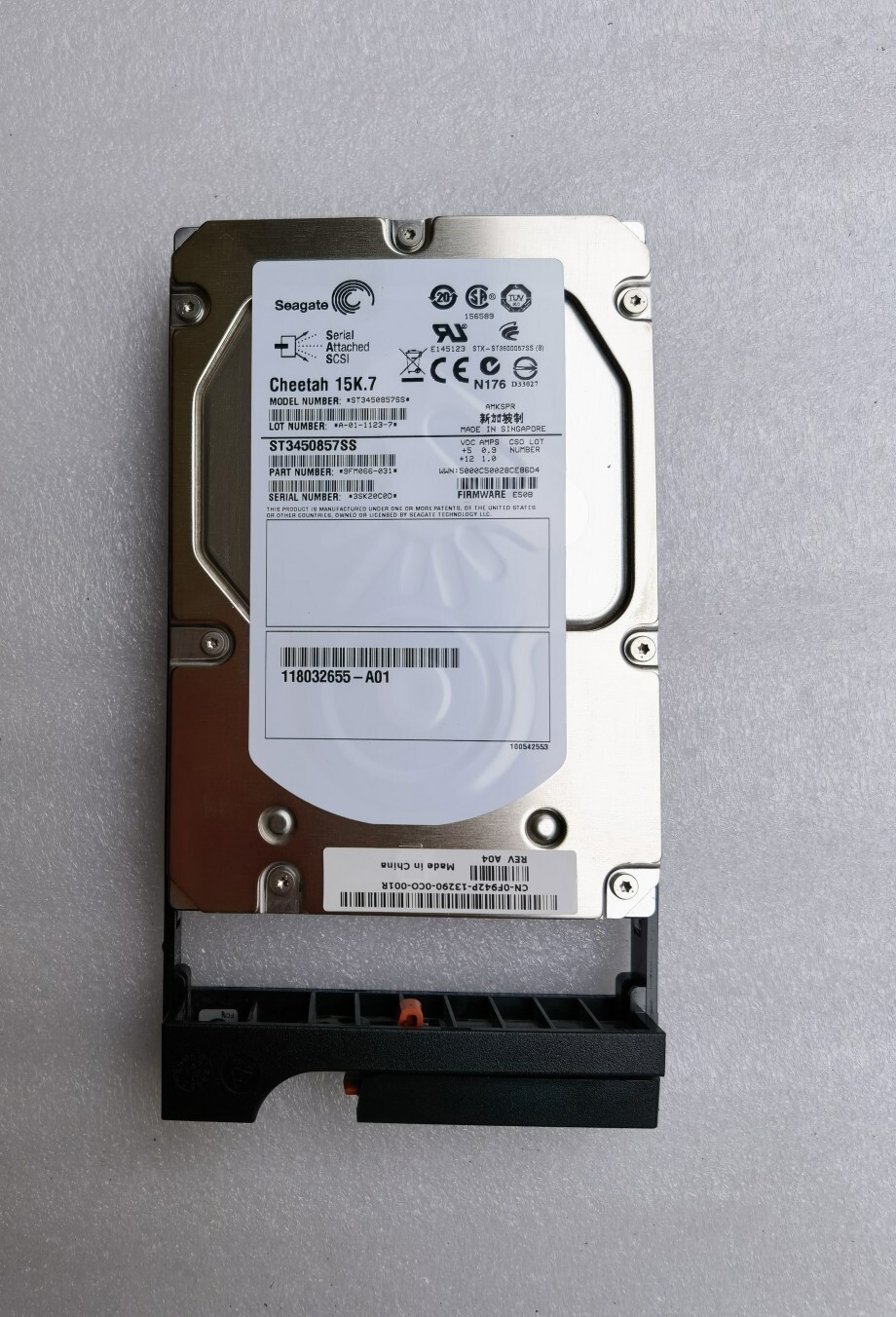 EMC AX-SS15-450 005048957 005048877 450G 15K SAS 3.5" HDD Hard Drives NEW