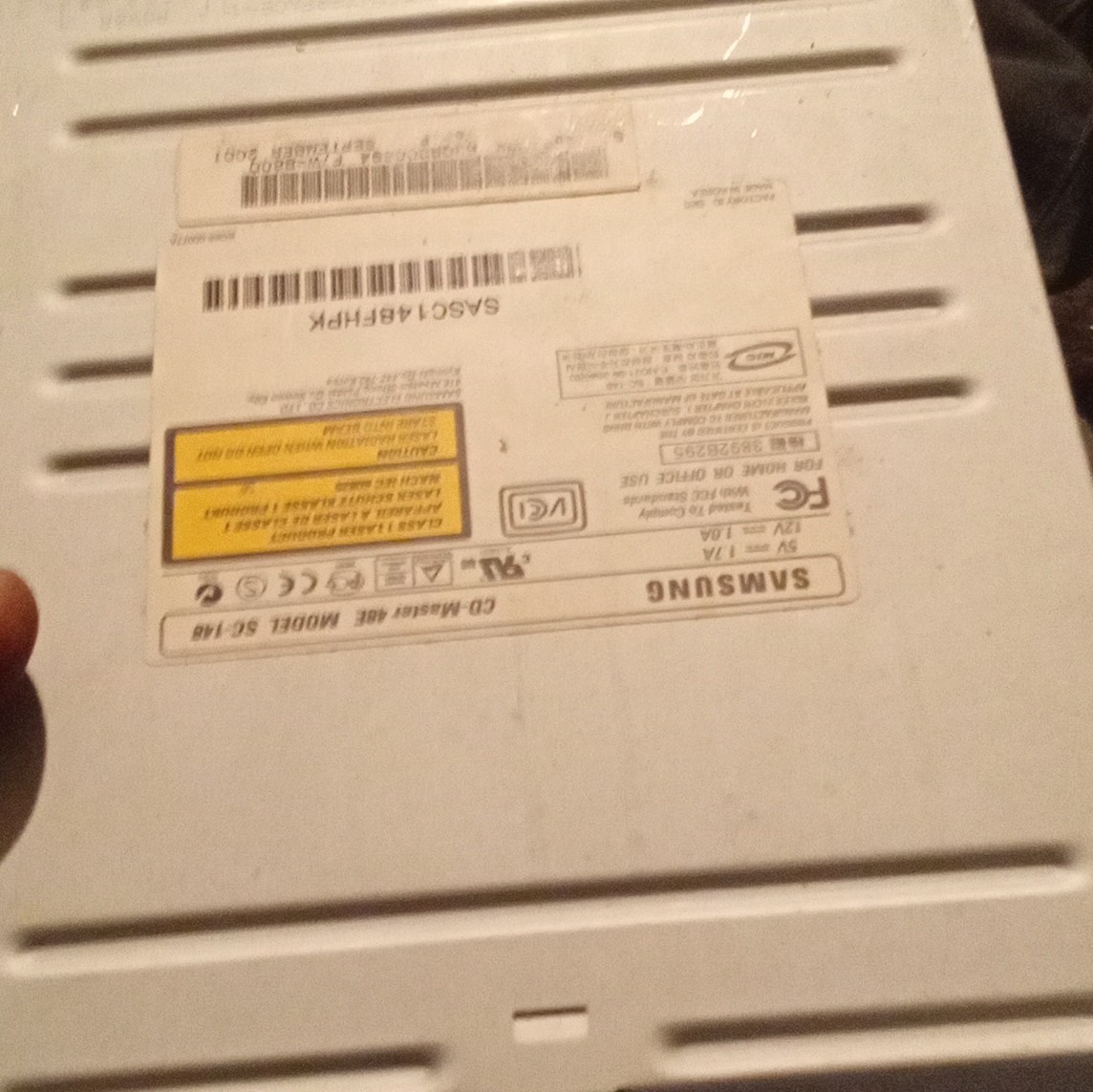 Samsung CD-Master 48E Model SC-148 Desktop IDE CD Rom Drive