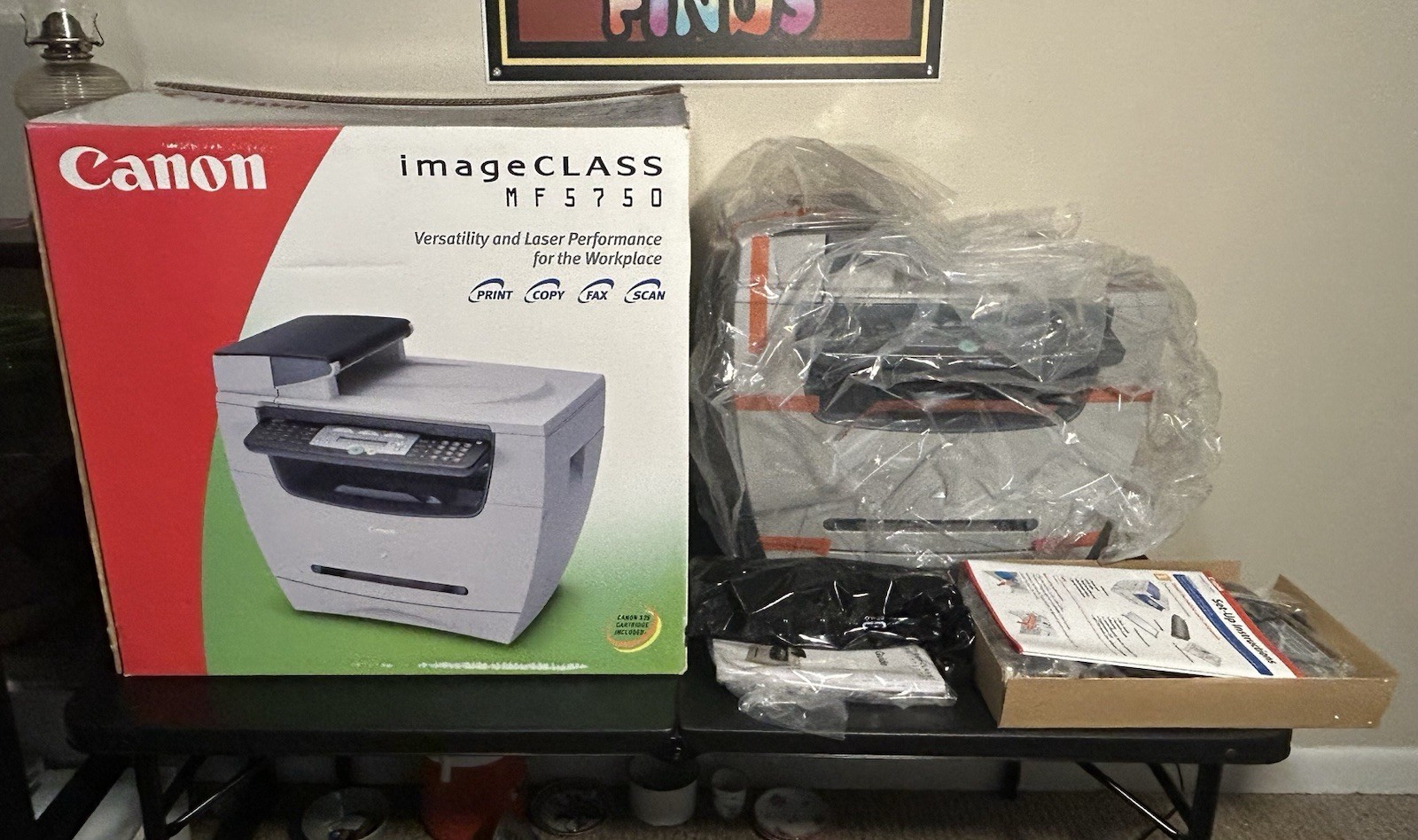 NEW Canon imageCLASS MF5750 All-in-One Laser Printer - Sealed Toner - 0 Pages