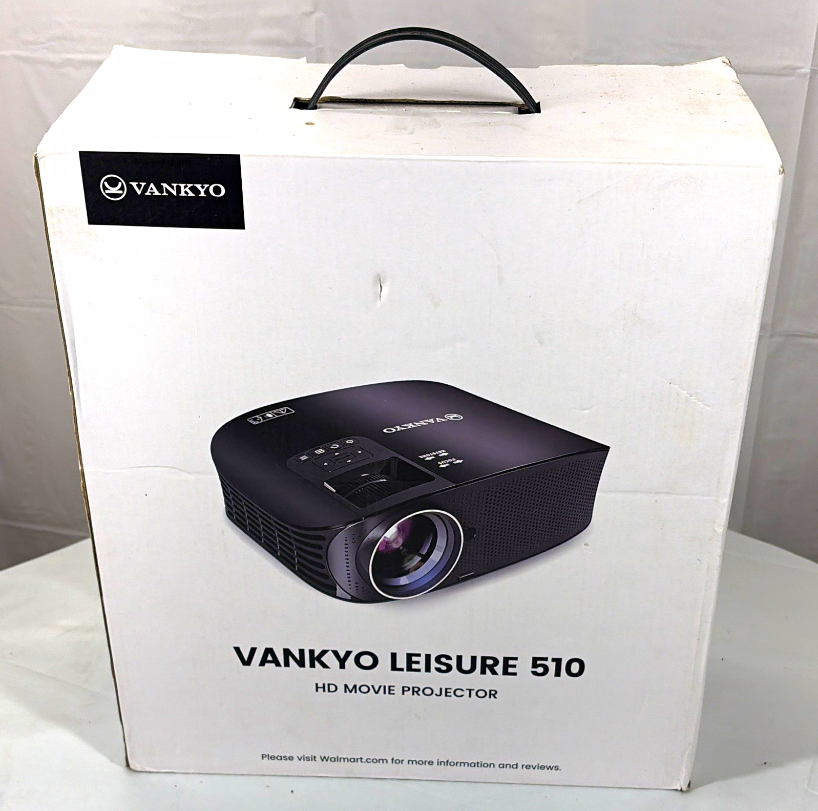 VANKYO Leisure 510 LCD Projector 1280x768 200 ANSI HDMI USB w/ Bag Remote